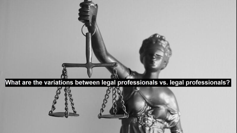 legal professionals